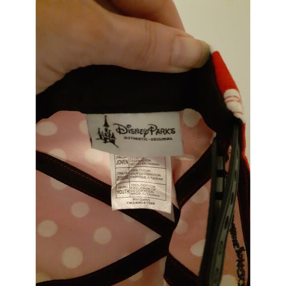 Disney Parks Walt Disney World Youth Minnie Mouse Ears Polka Dot Hat Cap OS - Picture 6 of 7